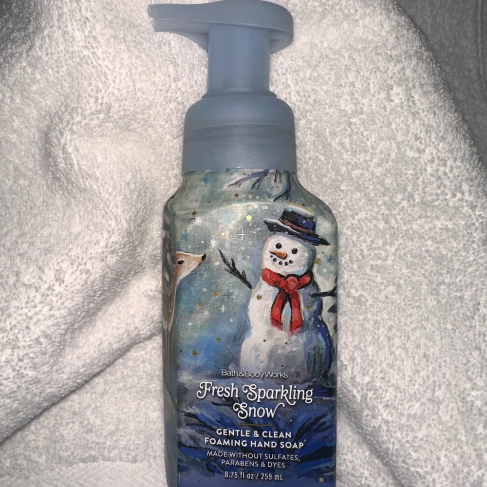 Bath & Body Works Fresh Sparkling Snow Foaming Hand Soap